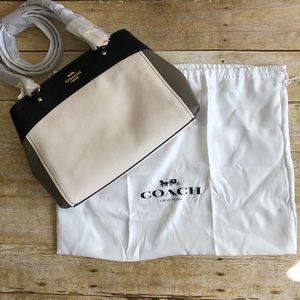 NWT COACH Brooke Carryall in Colorblock